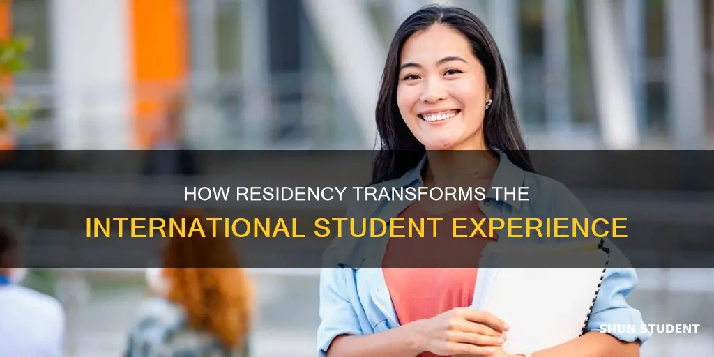 what happens when an international student becomes resident