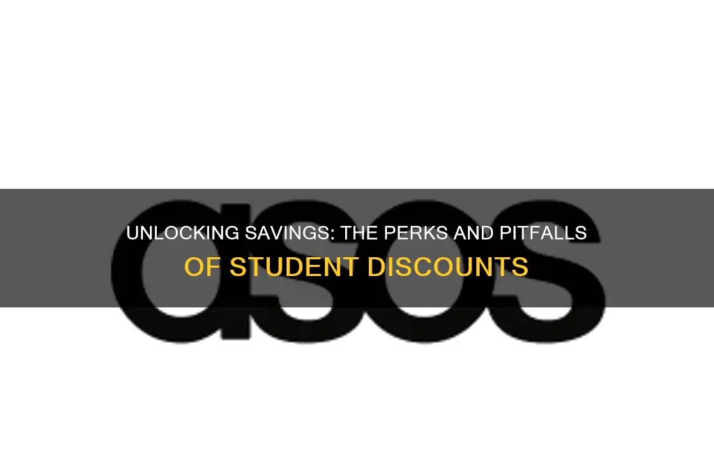 what happens when you have student discounts