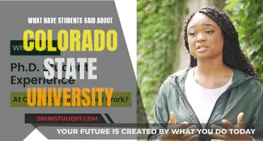 CSU Students Share Their Experiences: A Review of Colorado State University