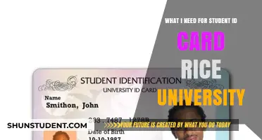 Student ID Cards: Rice University Requirements
