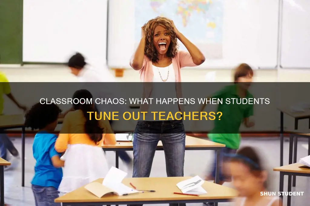 what if all the students stop listening to the teacher