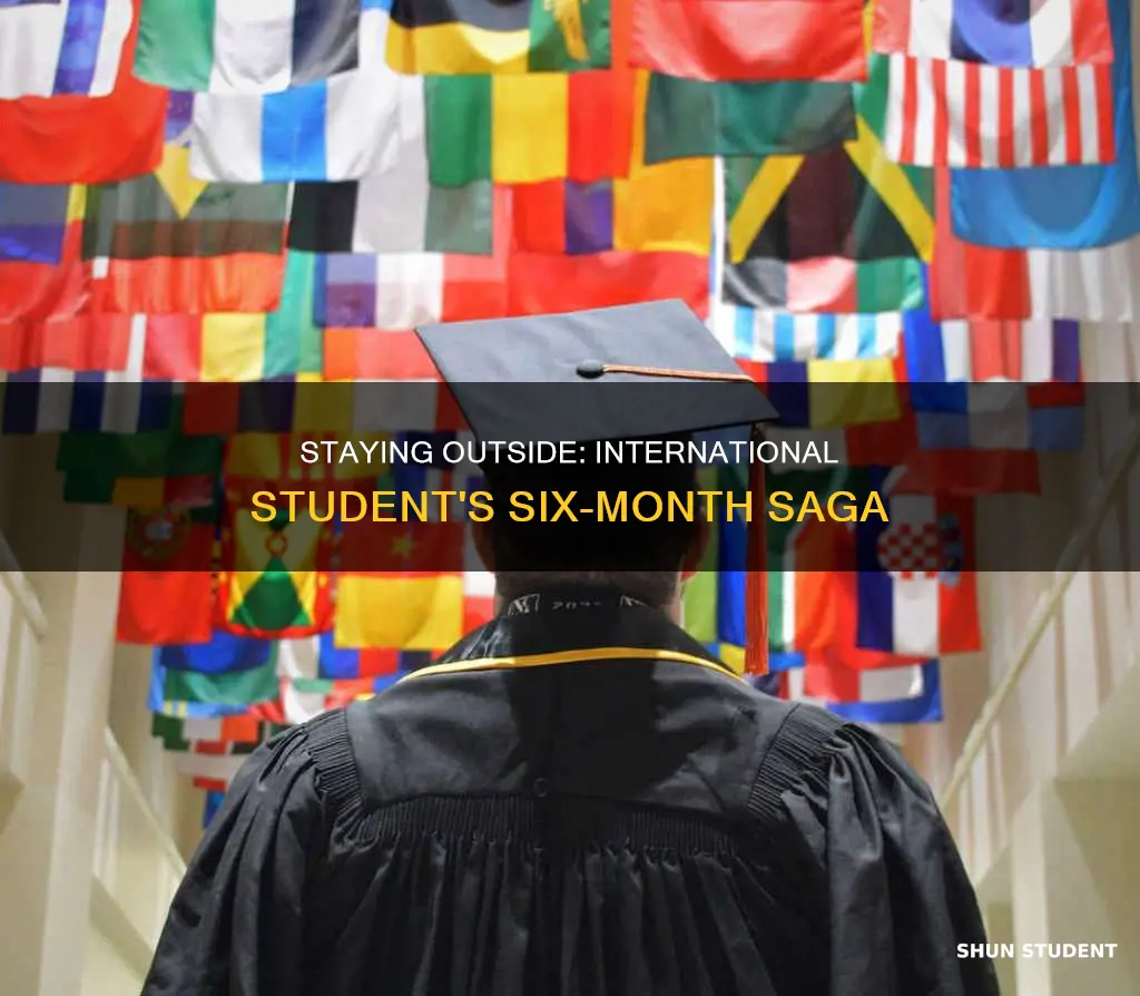what if an internation student stay outside 6 months