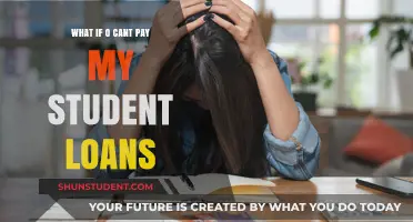 Student Loans: What If I Can't Pay?