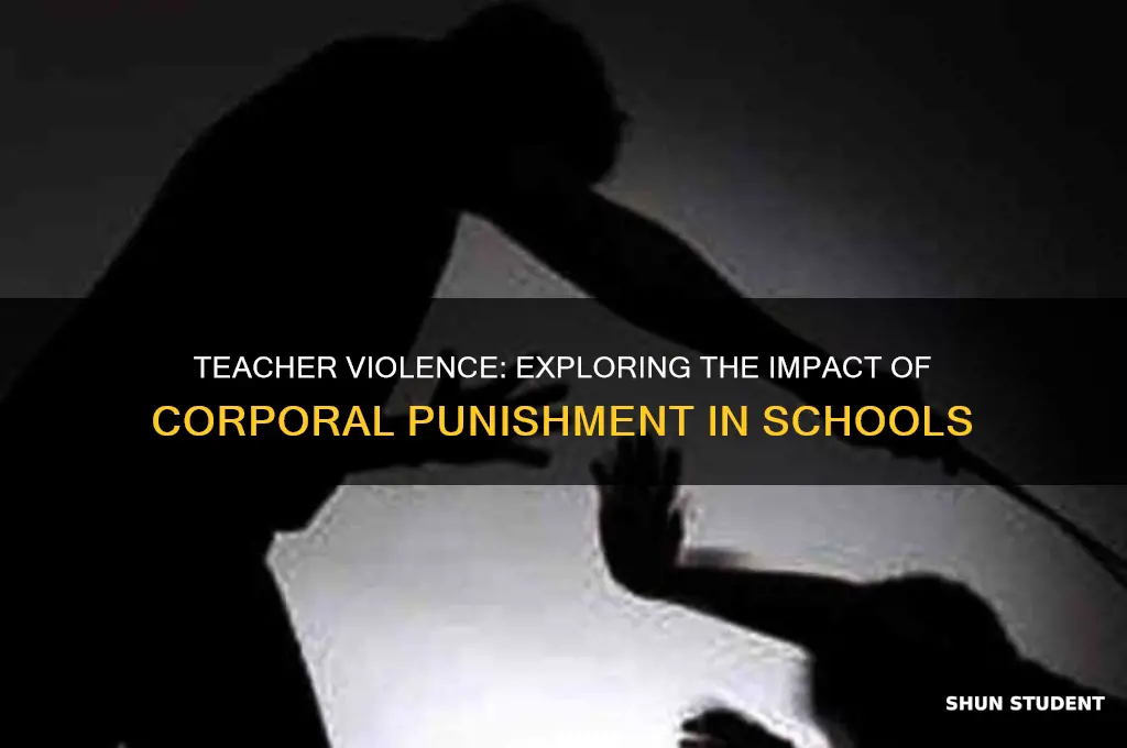 what if teacher beat student