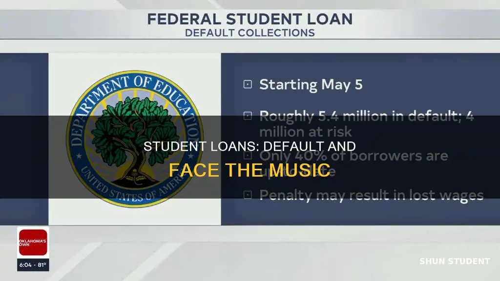 what if you never pay your student loans