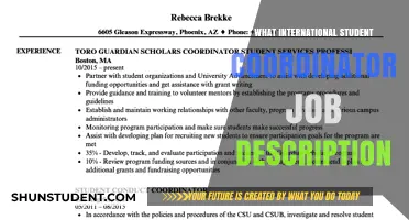 International Student Coordinator: Job Description Explained