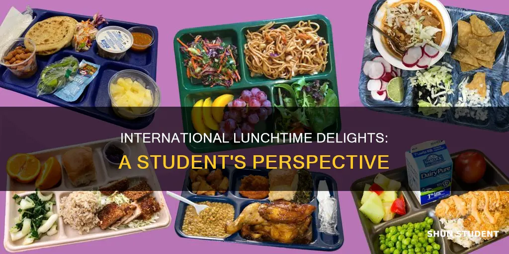 what international students have for lunch