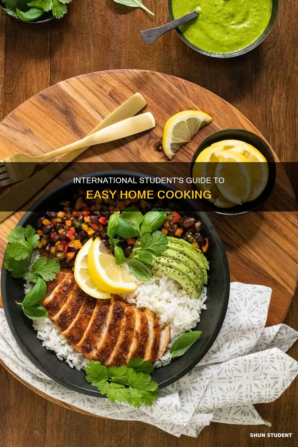 what international students should be cook at home