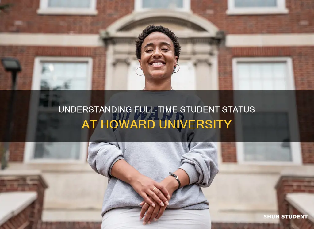 what is a full time student for howard university