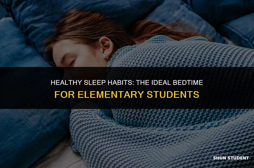 what is a good bedtime for elementary students