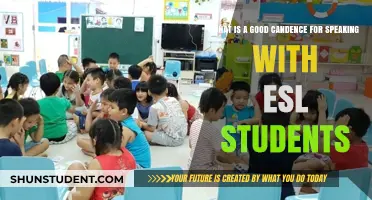 Finding the Right Speaking Pace for ESL Students: A Guide
