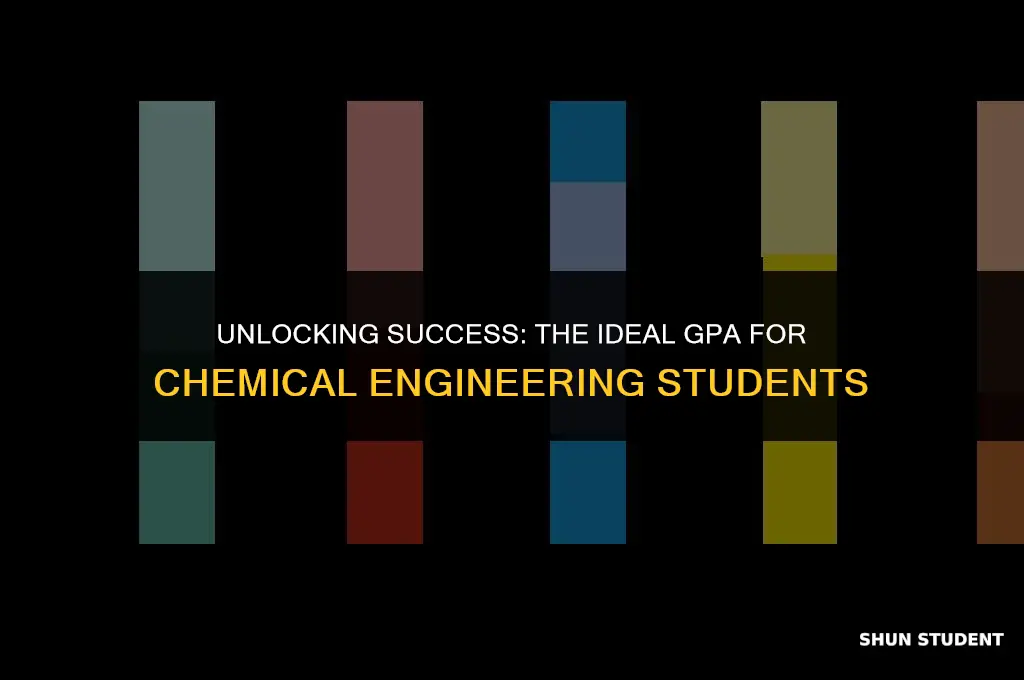 what is a good gpa for chemical engineering student