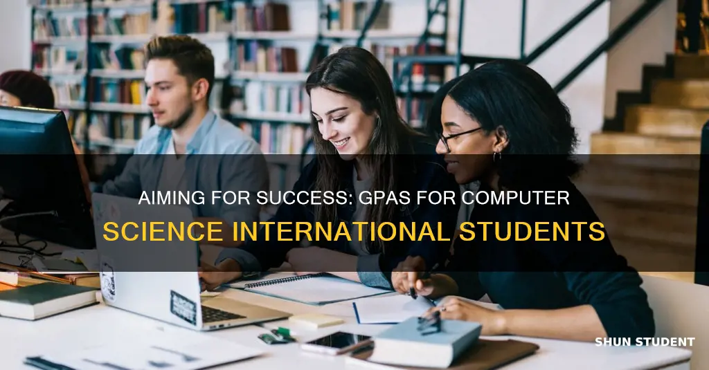 what is a good gpa for computer science international student