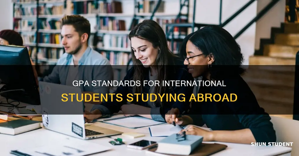 what is a good gpa in college for international student