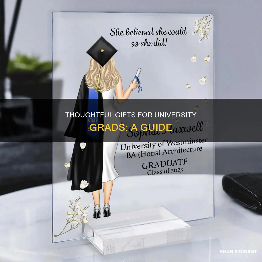 what is a good graduation gift for university student