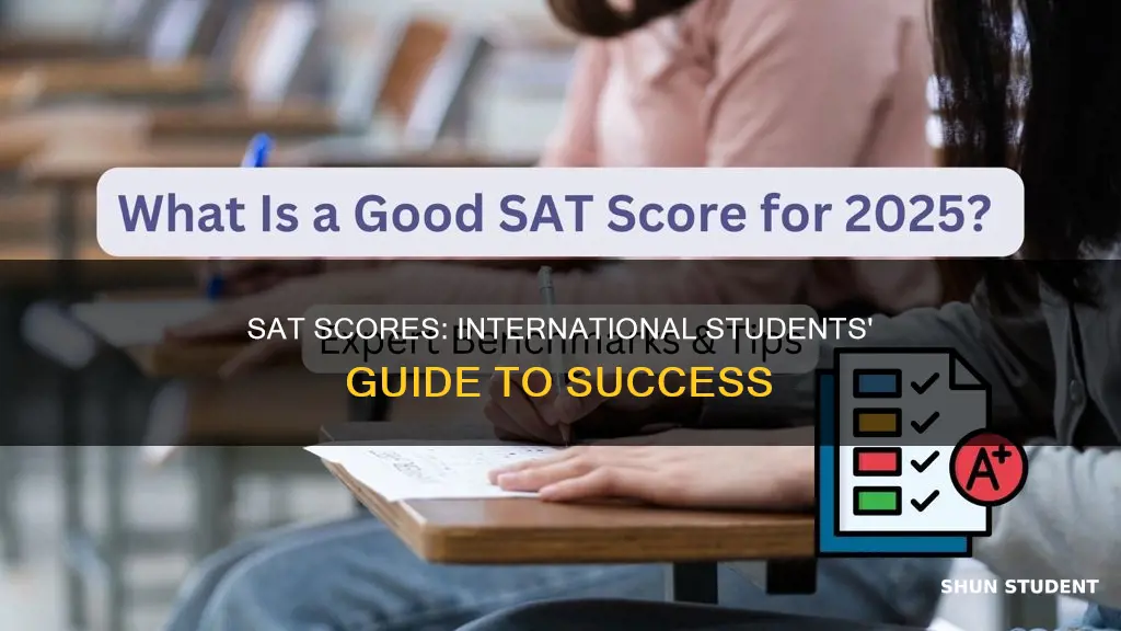 what is a good sat score for international students