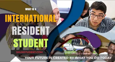 Who is an International Resident Student?