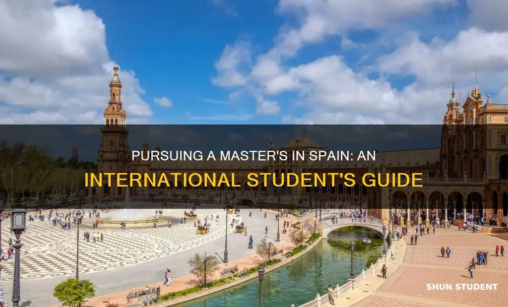 what is a master degree in spain for international students