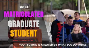 Understanding Matriculation: A Guide for Graduate Students