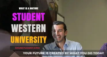 Western University: Mature Student Definition and Benefits
