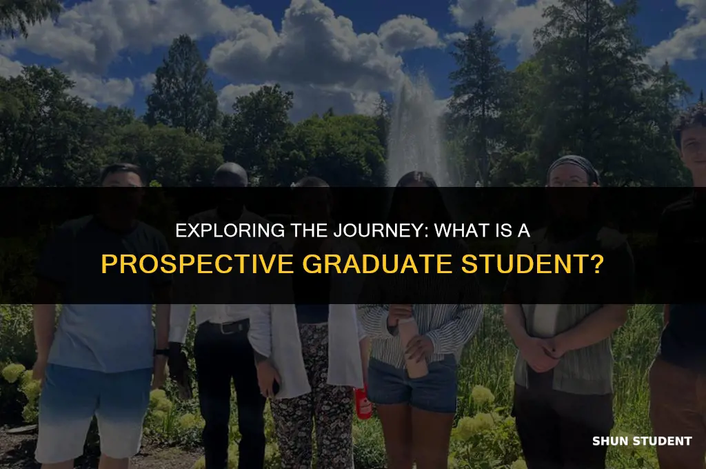 what is a prospective graduate student