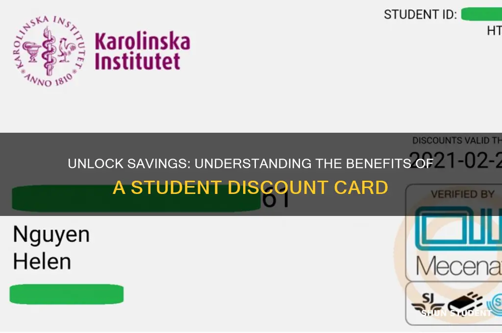 what is a student discount card