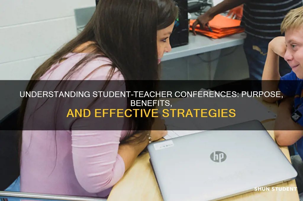 what is a student teacher conference