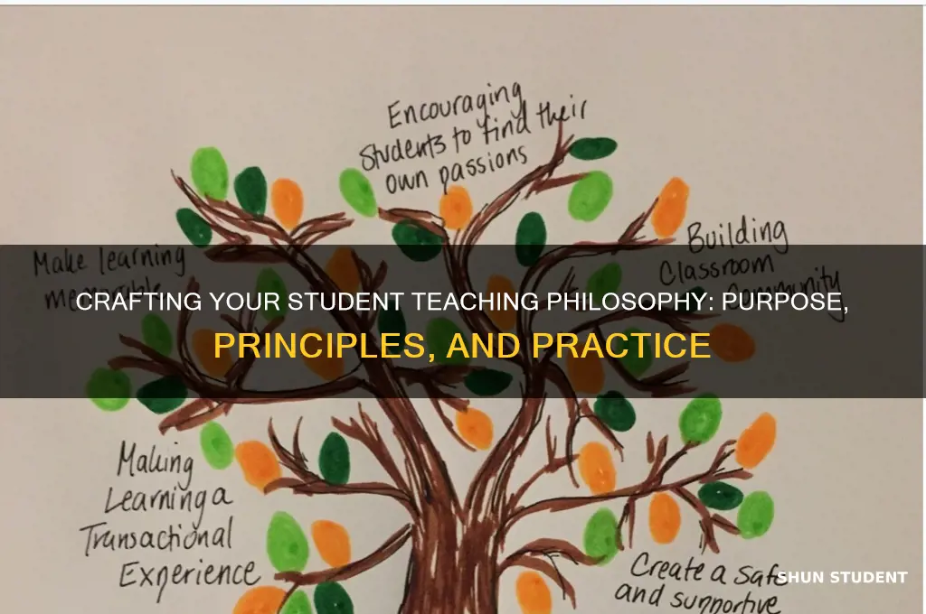 what is a student teaching philosophy