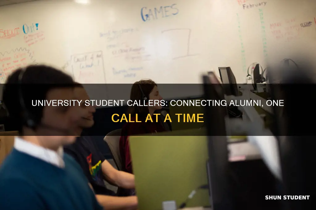 what is a university student caller