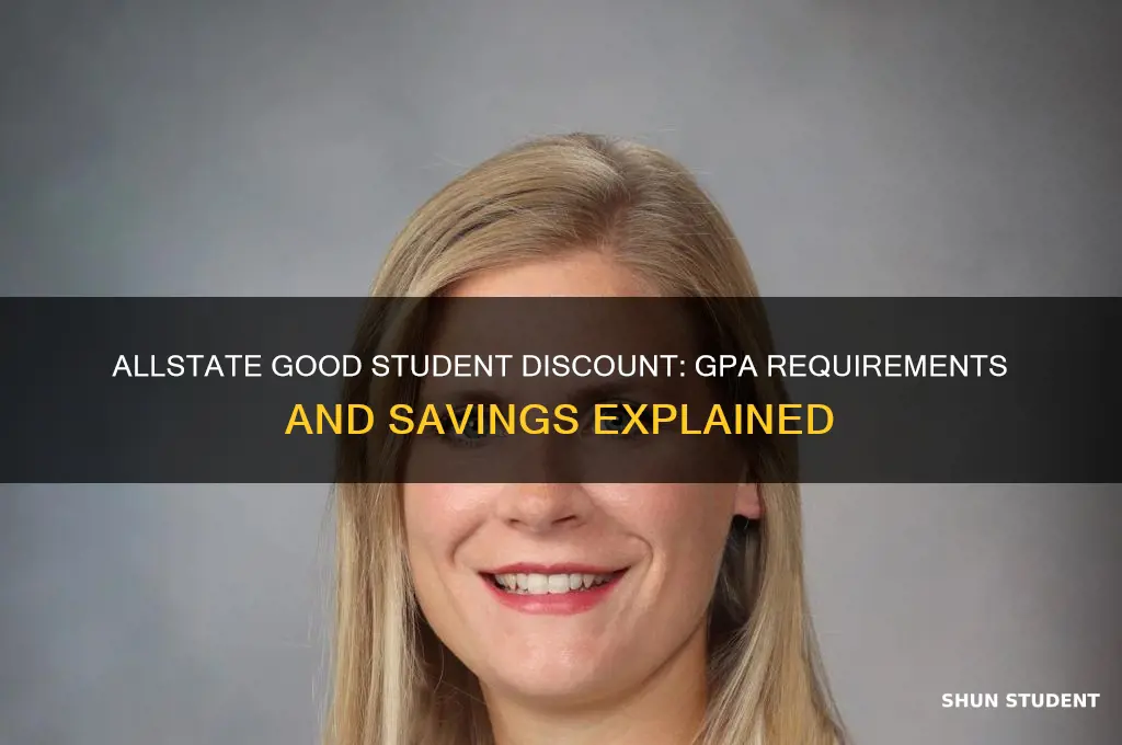 what is allstate good student discount gpa