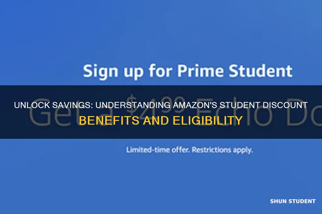 what is amazon student discount