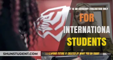 Advisory Evaluations: Helping International Students Succeed