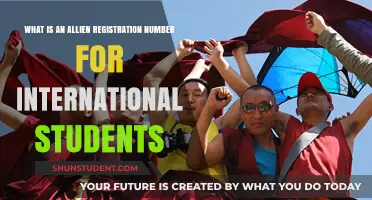 Alien Registration Number: International Students' Guide