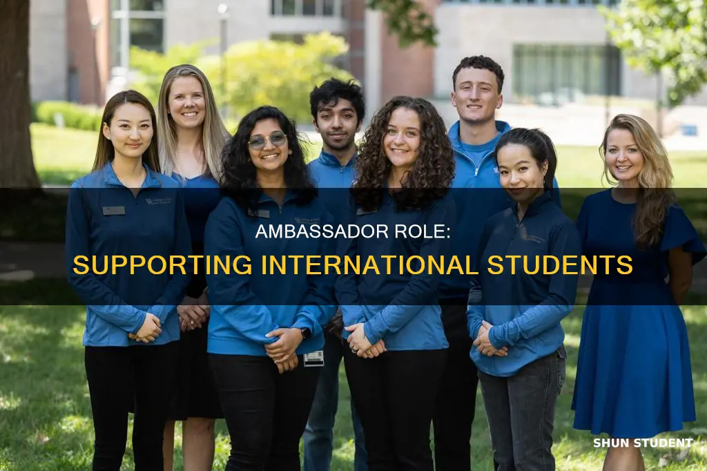 what is an international student ambassador