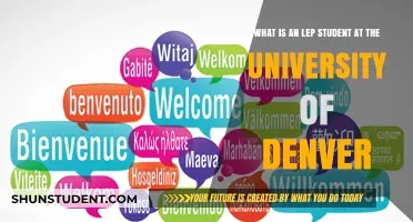 Understanding LEP Students at the University of Denver