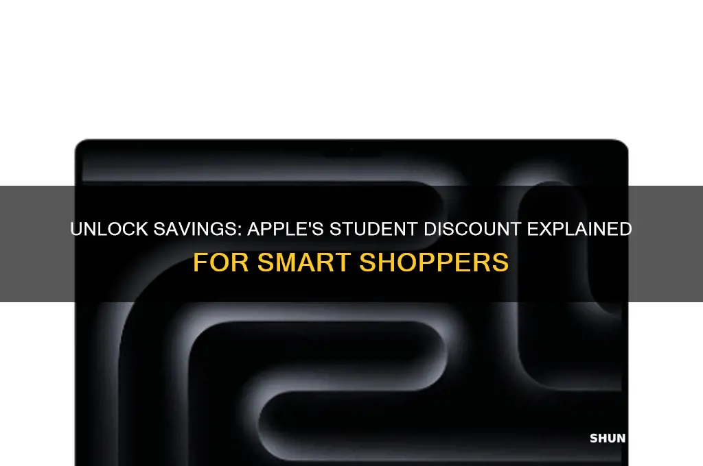 what is apples student discount