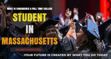 Defining Full-Time College Student Status in Massachusetts