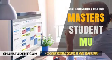 Exploring the Definition of a Full-Time Master's Student: A Comprehensive Guide