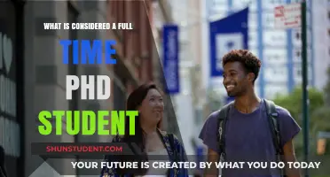 Defining Full-Time PhD Student Status: A Comprehensive Guide