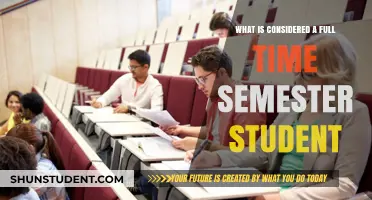 Defining Full-Time Semester Student Status: A Comprehensive Guide
