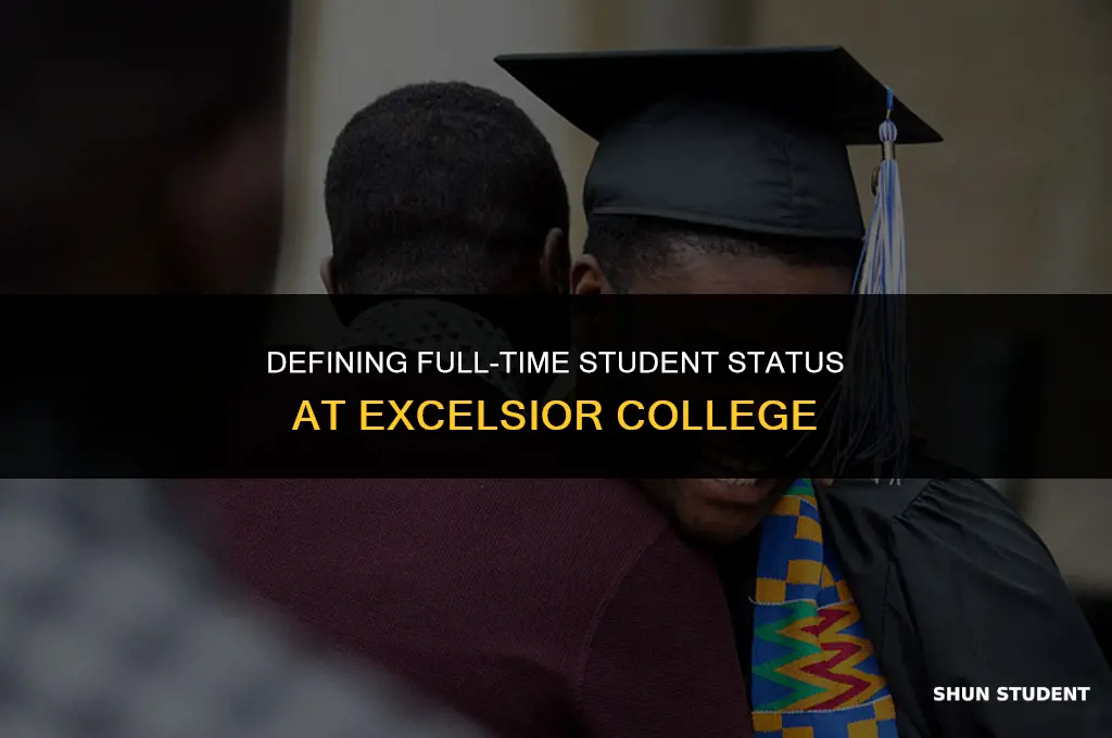 what is considered a full time student at excelsior college