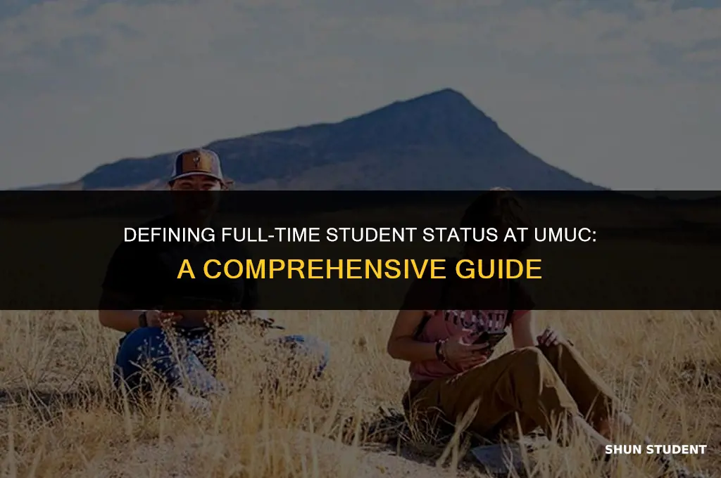what is considered a full time student for umuc