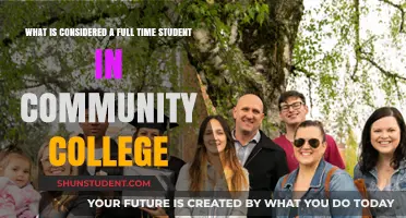 Defining Full-Time Student Status in Community College