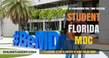 Defining Full-Time College Student Status at Florida MDC