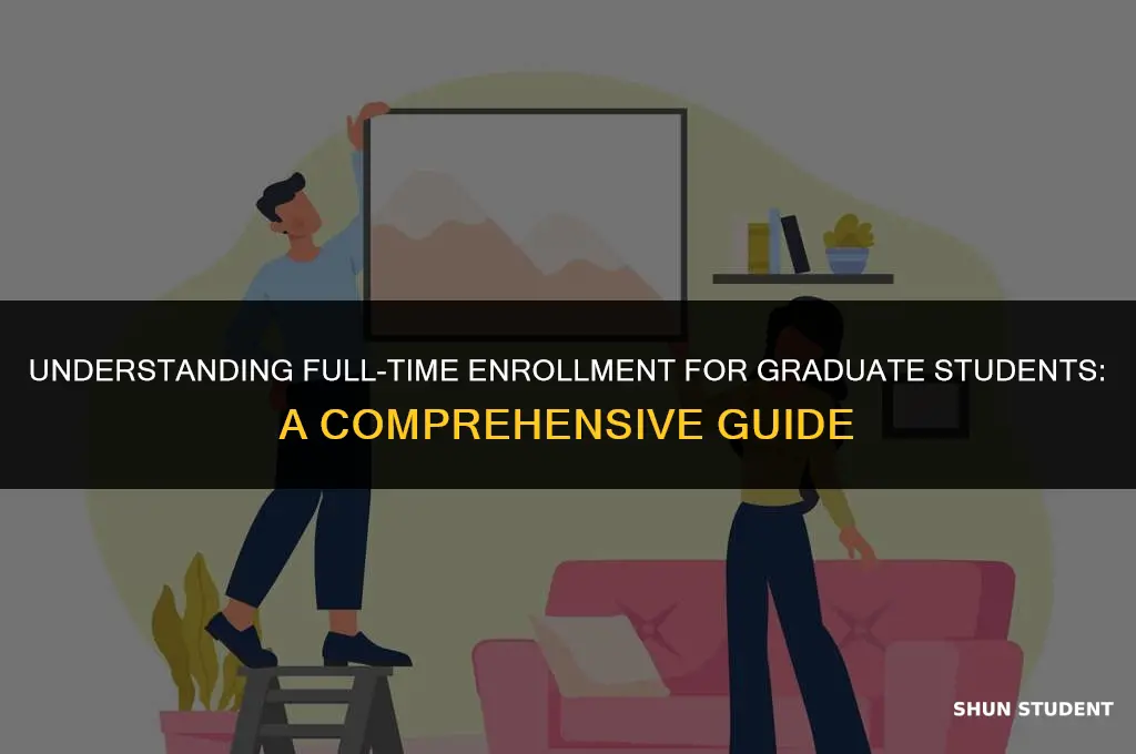 what is considered full time enrollment for graduate students