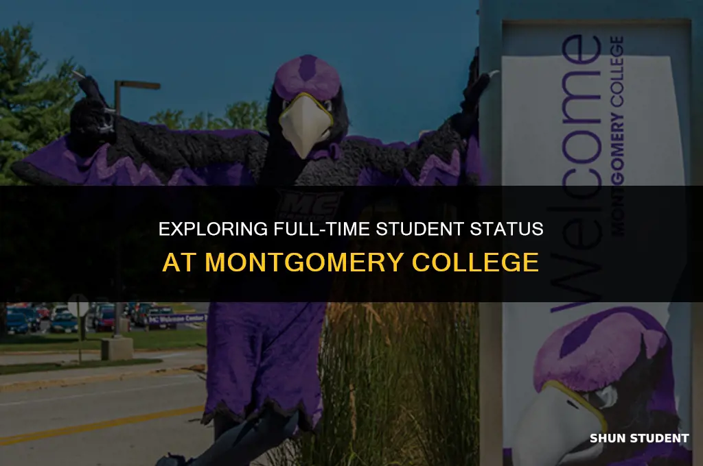 what is considered full time student at montgomery college