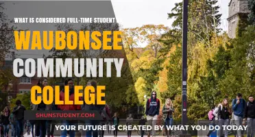 Defining Full-Time Student Status at Waubonsee Community College