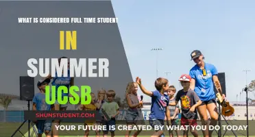 Exploring Full-Time Student Status at UCSB During Summer Sessions