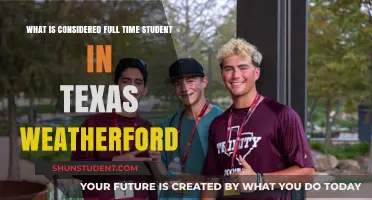 Defining Full-Time Student Status in Texas: A Weatherford Perspective