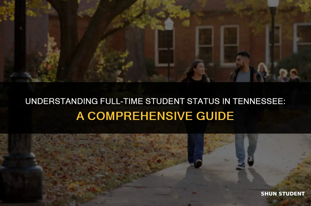 what is considered full time student in tn